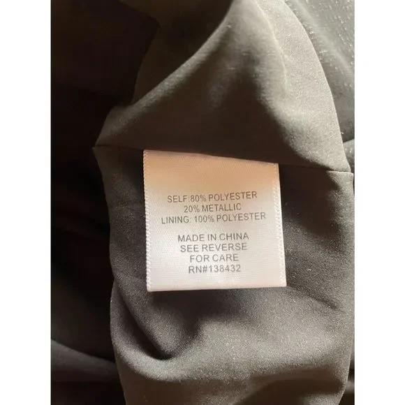 NWOT ModCloth More to Adore Metallic Midi Dress Size 1X - Picture 10 of 13